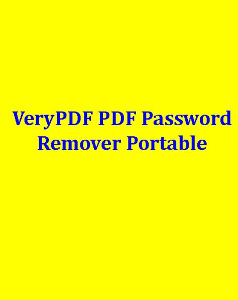 Free Access of Modular Verypdf Pdf Passcode Remover